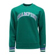 Heren Sweatshirt 219175-Gs571-Avt Champion , Green , Heren