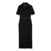 Midi Jurk voor Vrouwen Givenchy , Black , Dames