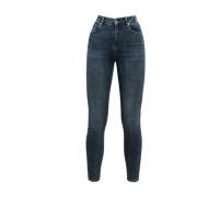 Dames Jeans Broek Blauw Katoen Karl Lagerfeld , Blue , Dames