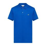 Polo met logo Lacoste , Blue , Heren