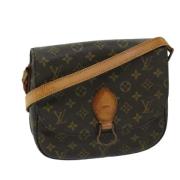 Pre-owned Canvas shoulder-bags Louis Vuitton Vintage , Brown , Dames