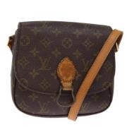 Pre-owned Canvas louis-vuitton-bags Louis Vuitton Vintage , Brown , Da...