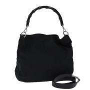 Pre-owned Nylon gucci-bags Gucci Vintage , Black , Dames