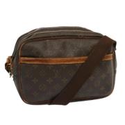 Pre-owned Canvas shoulder-bags Louis Vuitton Vintage , Brown , Dames