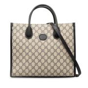 Pre-owned Leather gucci-bags Gucci Vintage , Multicolor , Dames