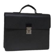 Pre-owned Leather louis-vuitton-bags Louis Vuitton Vintage , Black , D...