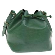 Pre-owned Leather louis-vuitton-bags Louis Vuitton Vintage , Green , D...