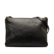 Pre-owned Leather celine-bags Celine Vintage , Black , Dames