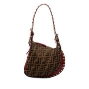 Pre-owned Leather fendi-bags Fendi Vintage , Brown , Dames