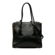 Pre-owned Leather prada-bags Prada Vintage , Black , Dames