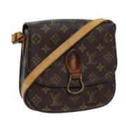 Pre-owned Canvas louis-vuitton-bags Louis Vuitton Vintage , Brown , Da...