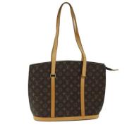 Pre-owned Canvas totes Louis Vuitton Vintage , Brown , Dames