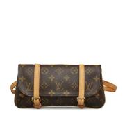 Pre-owned Leather louis-vuitton-bags Louis Vuitton Vintage , Brown , D...