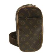 Pre-owned Canvas crossbody-bags Louis Vuitton Vintage , Brown , Dames