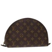 Pre-owned Canvas pouches Louis Vuitton Vintage , Brown , Dames