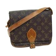 Pre-owned Canvas louis-vuitton-bags Louis Vuitton Vintage , Brown , Da...