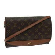 Pre-owned Canvas shoulder-bags Louis Vuitton Vintage , Brown , Dames