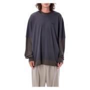 Navy Trauma T-Shirt Oversized Fit Magliano , Blue , Heren