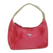 Pre-owned Nylon handbags Prada Vintage , Pink , Dames