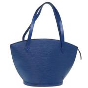 Pre-owned Leather louis-vuitton-bags Louis Vuitton Vintage , Blue , Da...