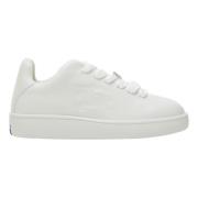 Lage Sneaker Burberry , White , Dames