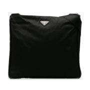 Pre-owned Canvas prada-bags Prada Vintage , Black , Dames