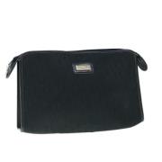 Pre-owned Canvas clutches Dior Vintage , Black , Dames