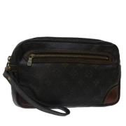 Pre-owned Canvas clutches Louis Vuitton Vintage , Brown , Dames