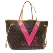 Pre-owned Canvas shoulder-bags Louis Vuitton Vintage , Brown , Dames