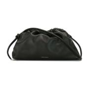 Zwarte Schoudertas met Logoprint Mansur Gavriel , Black , Dames