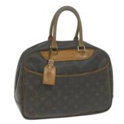 Pre-owned Canvas handbags Louis Vuitton Vintage , Brown , Dames