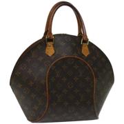 Pre-owned Canvas handbags Louis Vuitton Vintage , Brown , Dames