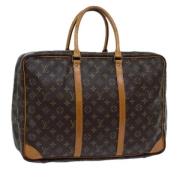 Pre-owned Canvas travel-bags Louis Vuitton Vintage , Brown , Dames