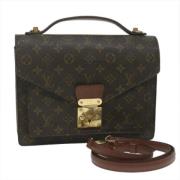 Pre-owned Canvas louis-vuitton-bags Louis Vuitton Vintage , Brown , Da...