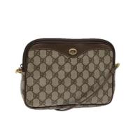 Pre-owned Leather gucci-bags Gucci Vintage , Beige , Dames