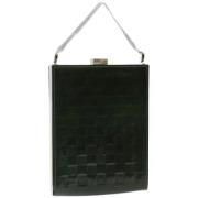 Pre-owned Canvas handbags Louis Vuitton Vintage , Green , Dames