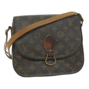 Pre-owned Canvas louis-vuitton-bags Louis Vuitton Vintage , Brown , Da...