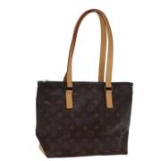 Pre-owned Canvas totes Louis Vuitton Vintage , Brown , Dames