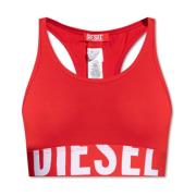 Bra Ufsb-Cotton-Race-Bralette Diesel , Red , Dames