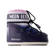 Blauwe Synthetische Lage Moonrise Laarzen Moon Boot , Blue , Dames