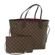 Pre-owned Canvas totes Louis Vuitton Vintage , Brown , Dames