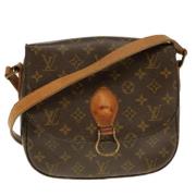 Pre-owned Canvas louis-vuitton-bags Louis Vuitton Vintage , Brown , Da...