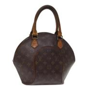 Pre-owned Canvas handbags Louis Vuitton Vintage , Brown , Dames