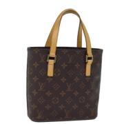 Pre-owned Canvas shoulder-bags Louis Vuitton Vintage , Brown , Dames