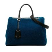 Pre-owned Leather fendi-bags Fendi Vintage , Blue , Dames