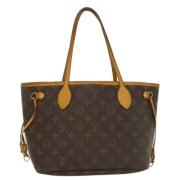 Pre-owned Canvas shoulder-bags Louis Vuitton Vintage , Brown , Dames