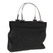 Pre-owned Nylon handbags Gucci Vintage , Black , Dames