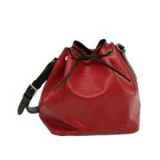 Pre-owned Leather louis-vuitton-bags Louis Vuitton Vintage , Red , Dam...