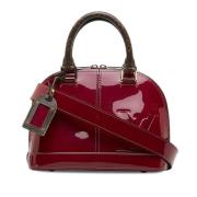 Pre-owned Leather louis-vuitton-bags Louis Vuitton Vintage , Red , Dam...