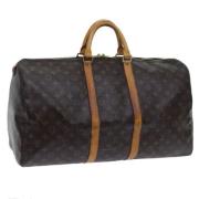 Pre-owned Canvas travel-bags Louis Vuitton Vintage , Brown , Dames